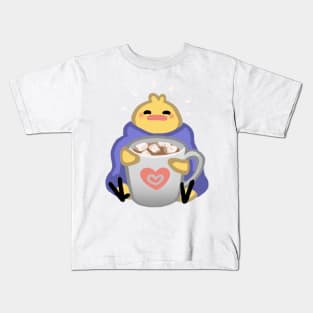 Hot Cocoa Birdblob Kids T-Shirt